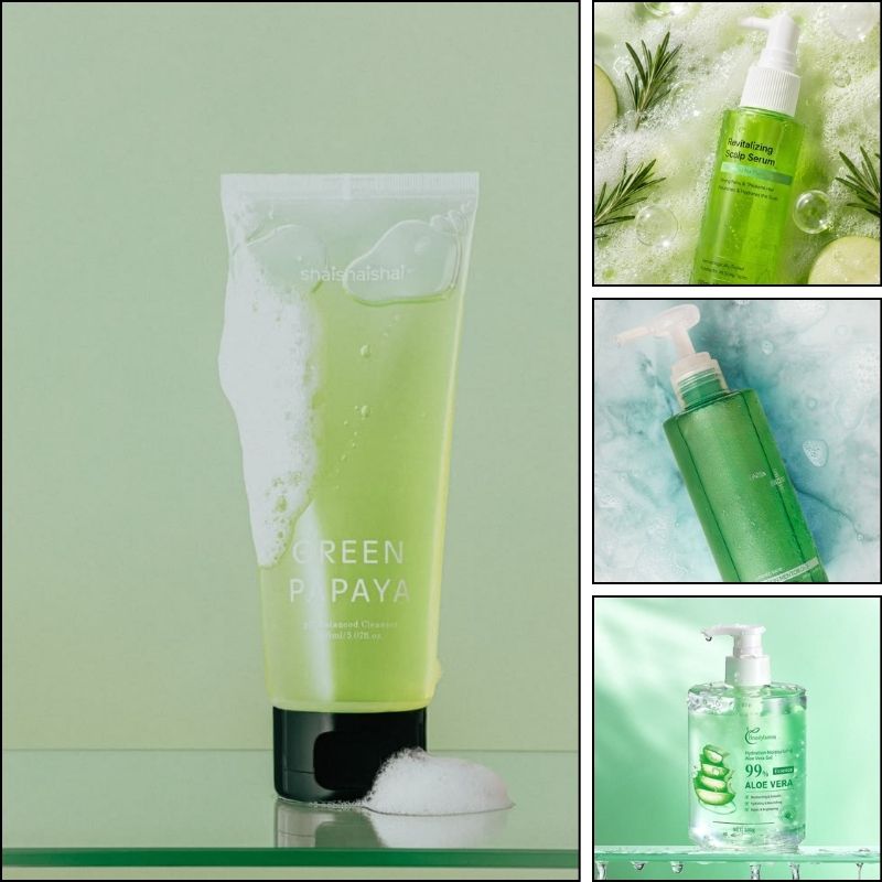  gia công gel tắm trà xanh 