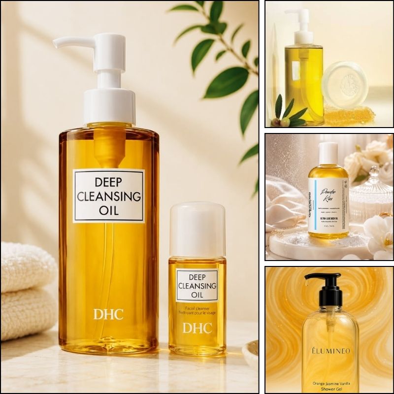 gia công sữa tắm tinh chất vàng