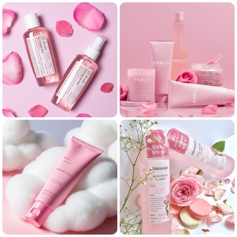 Gia Công Bọt Rửa Mặt Hoa Hồng