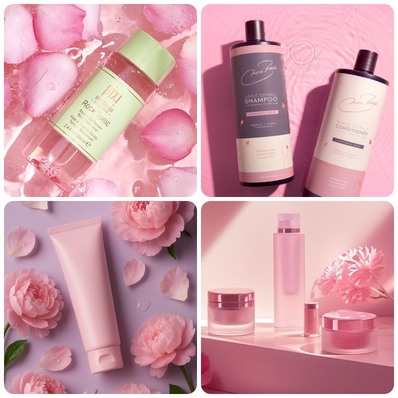 Gia Công Bọt Rửa Mặt Hoa Hồng