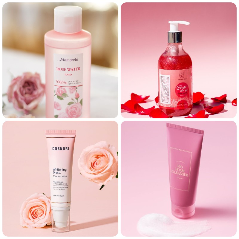 Gia Công Bọt Rửa Mặt Hoa Hồng