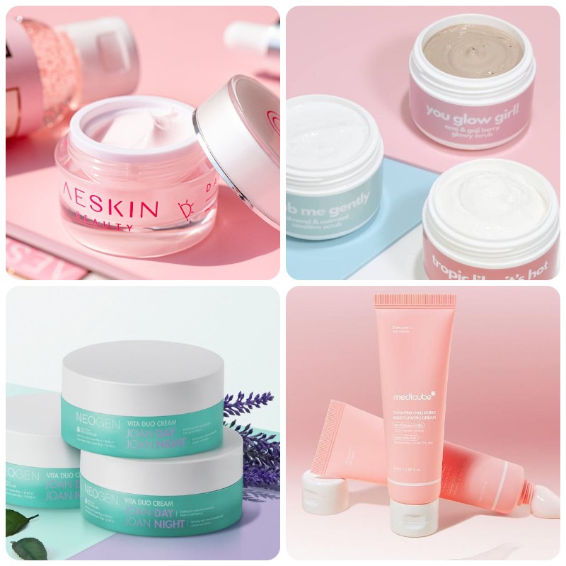 gia công kem dưỡng sau peel 