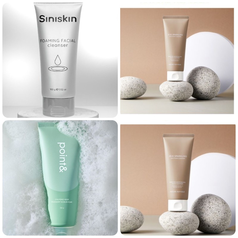 Gia Công Kem Rửa Mặt Bùn Khoáng Kiểm Soát Dầu