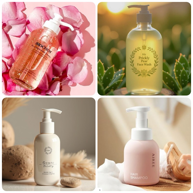 Gia Công Sữa Tắm Cánh Hoa