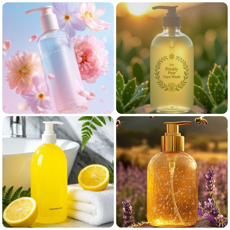 Gia Công Sữa Tắm Dạng Gel Trong