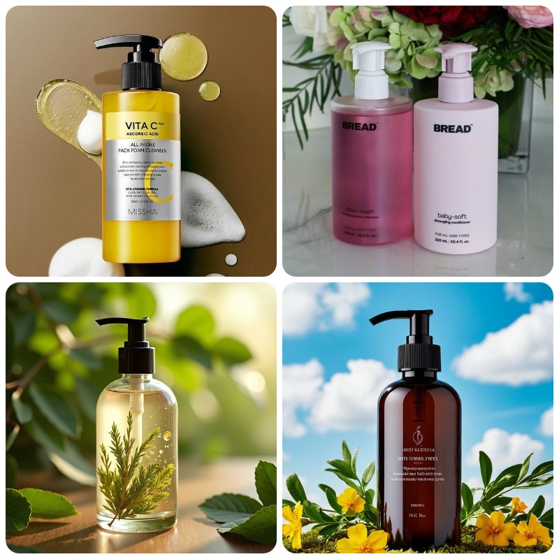 Gia Công Sữa Tắm Dạng Gel Trong