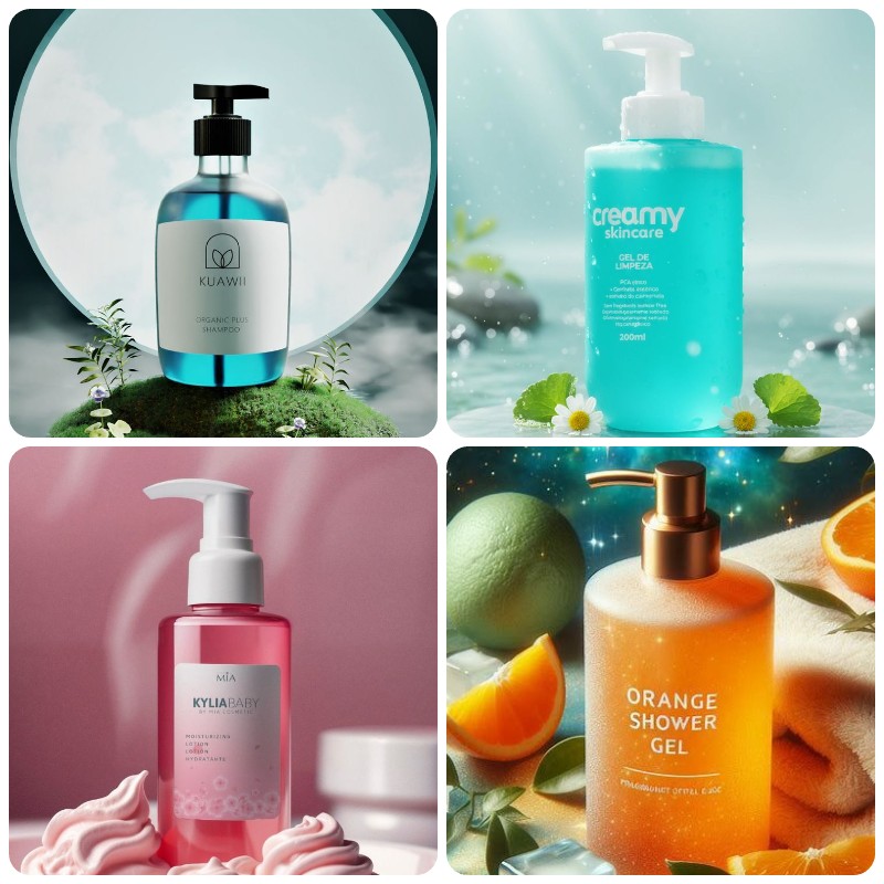 Gia Công Sữa Tắm Dạng Gel Trong