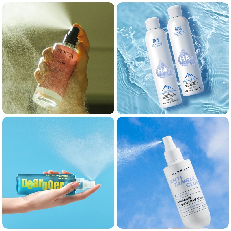 Gia Công Xịt Khoáng Cho Da Khô Lão Hóa