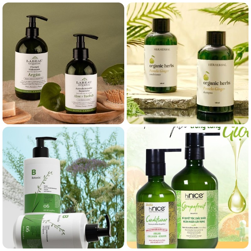 Gia công dầu gội thảo dược 