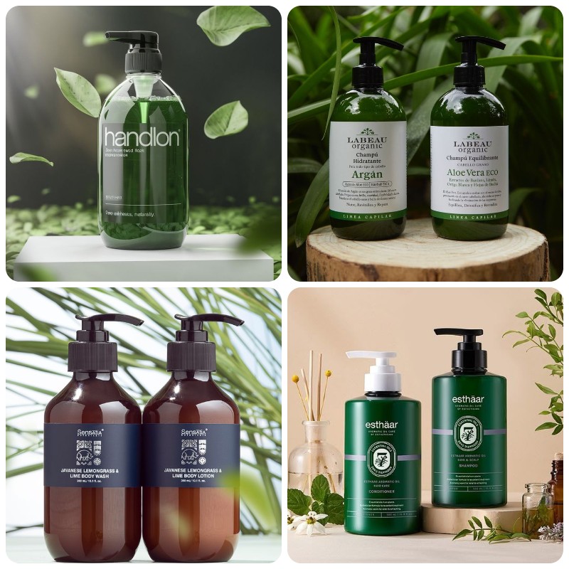 Gia công dầu gội thảo dược 