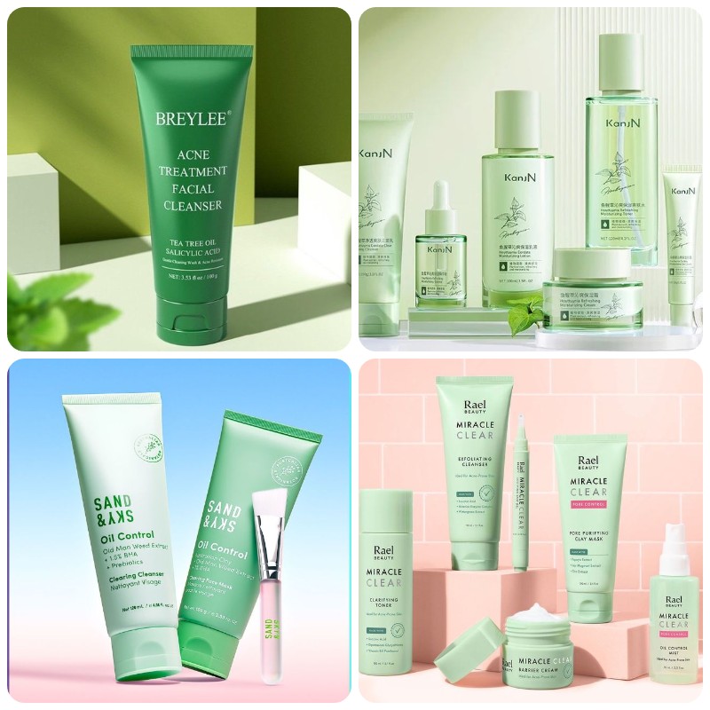 gia công sữa rửa mặt tràm trà cho nam