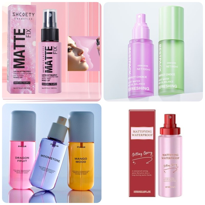 Gia công xịt khoáng dưỡng trắng