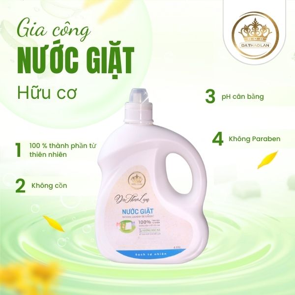 Dạ Thảo Lan gia công nước giặt uy tín, chất lượng