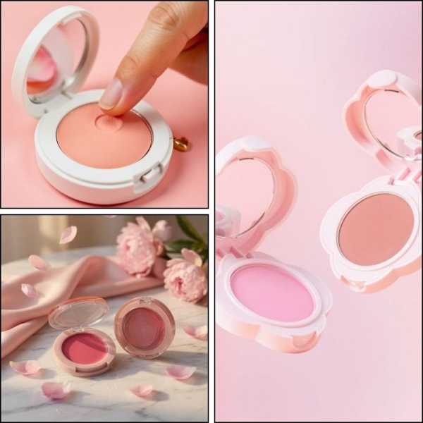 Gia Công Gel Má Hồng Make Up 