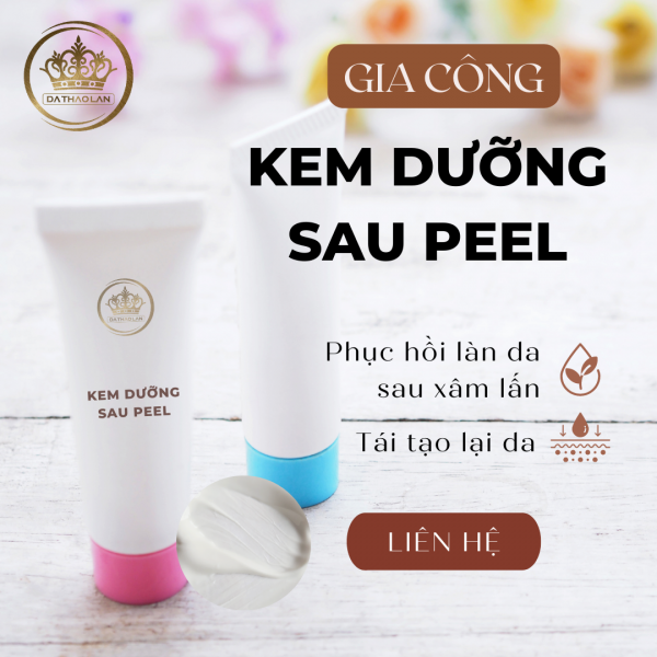 Gia công kem dưỡng sau Peel- [MA THUẬT] phục hồi, take care làn da sau xâm lấn