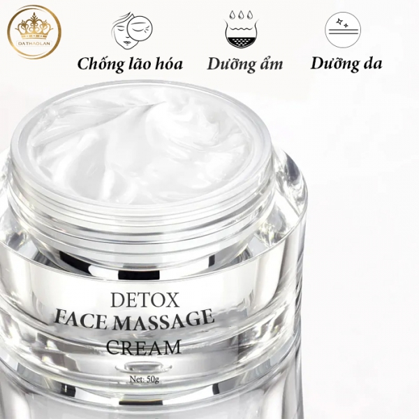 [MẸO] làm đẹp da từ sản phẩm gia công Kem Massage Detox Face -Sản xuất gia công mỹ phẩm