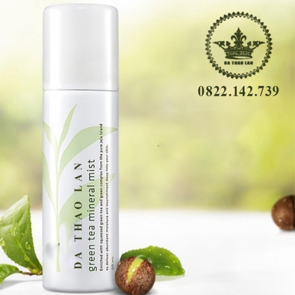 Gia Công Xịt Khoáng Trà Xanh Cho Da Mụn